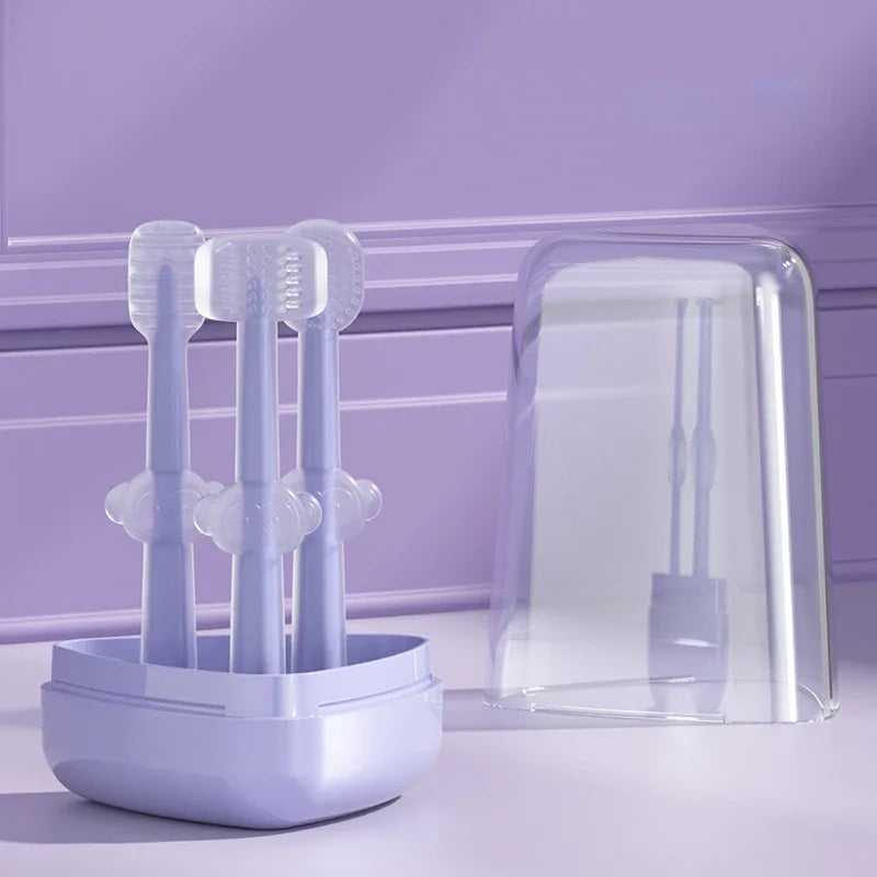 Cepillos infantiles para higiene bucal