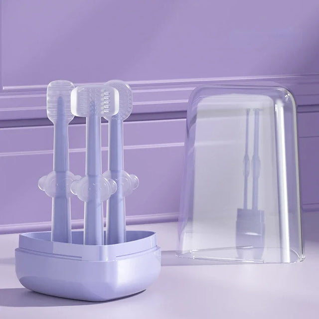Cepillos infantiles para higiene bucal