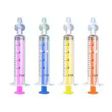 Jeringas para lavado nasal infantil con punta de silicona