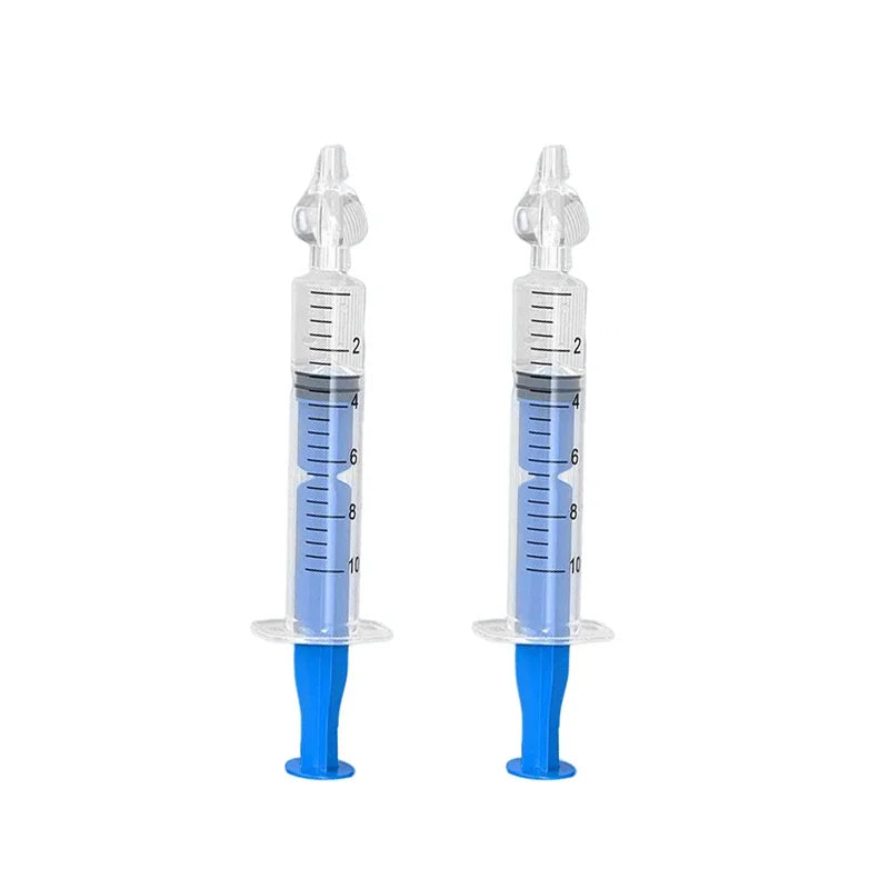 Jeringas para lavado nasal infantil con punta de silicona